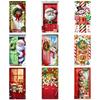 Door Hanging Christmas Door Banner Atmosphere Arrangement Window Sign Banners  Door Frame