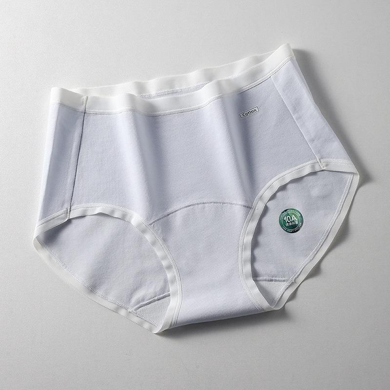 

Girls Spring and Autumn Cotton Long Crotch 10A Antibacterial No Trace Breathable Briefs XL морской синий
