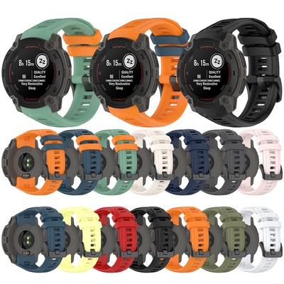 Band For Garmin Instinct E 40mm 45mm SmartWatch Strap Soft Silicone WatchBand Wristbands Bracelet Strap Wriststrap Accessories