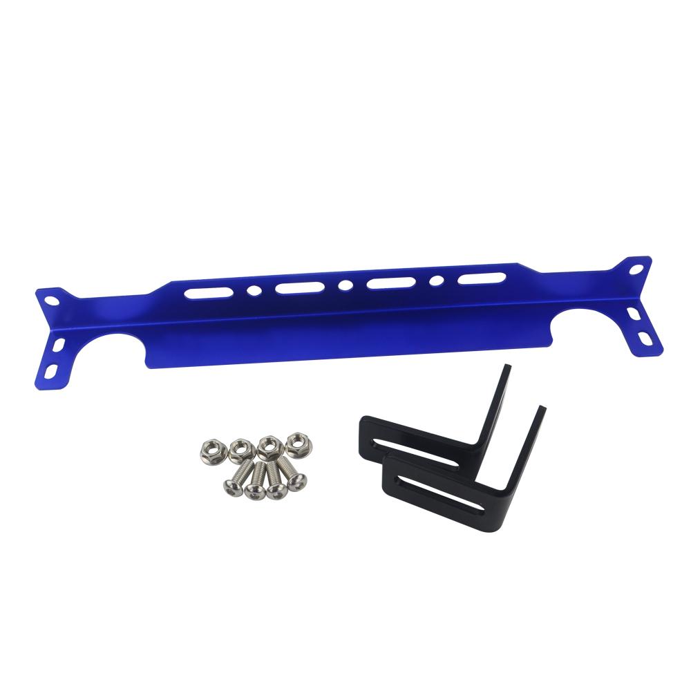 VR - New British Type Universal Engine Oil Cooler Mounting Bracket Kit 2mm Thickness Aluminum VR-OCB01