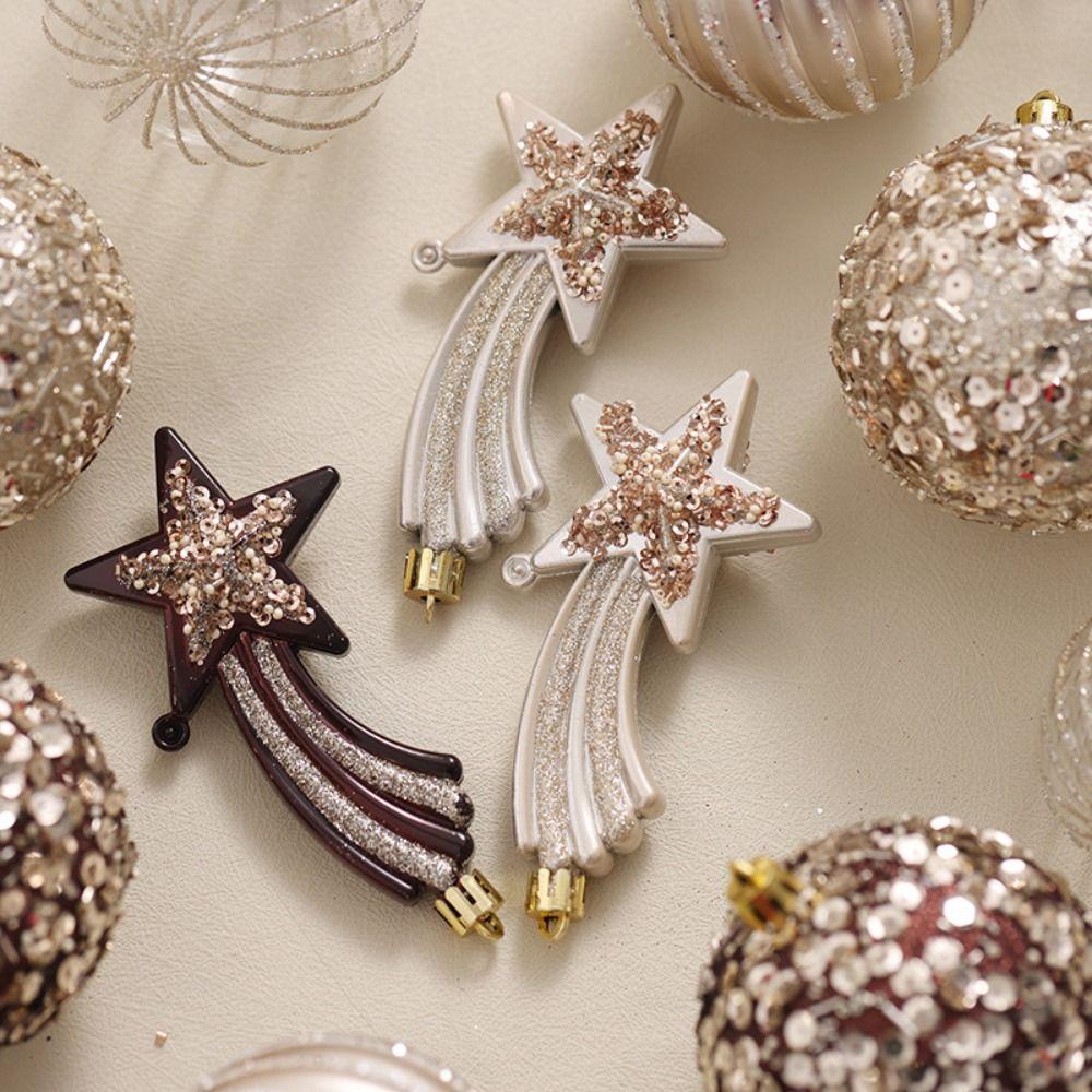 Kawaii Christmas Tree Decorative Set Cartoon Xmas Tree Delicate Pendant  Desk