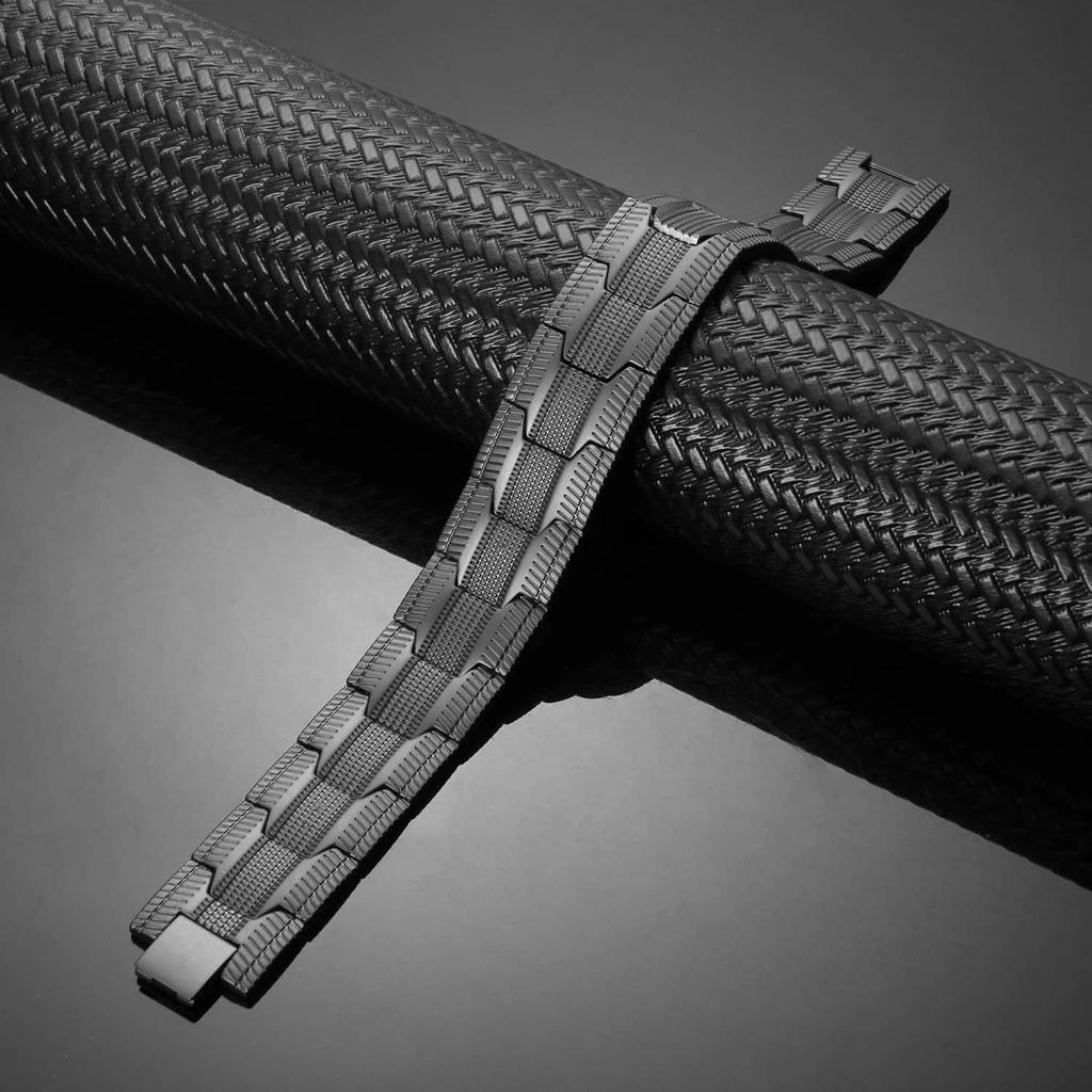 Reines Kupferarmband für Herren Magnetische Vintage-Armbänder Armband Verstellbarer Schmuck Geschenk mit Größenwerkzeug