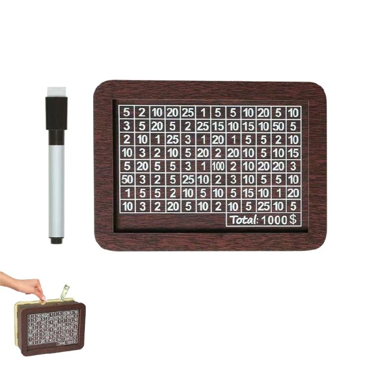 

Wooden Coin Storage With Visual Dollar Display For Teaching Kids Save Small Change Savings Challenge Money Box