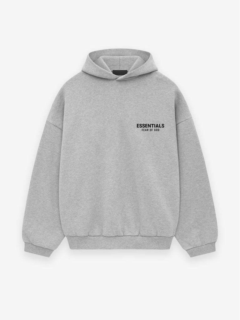Trendy "ESSENTIALS" Printed Hooded Sweatshirt 25SS 24FW