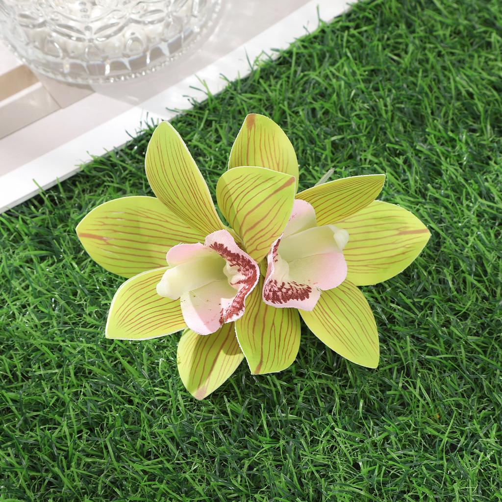 Orchidėjų Gėlių Plaukų Sagtys Bohemiška Maža Plaukų Sagtis Vestuvinė Sagtis Paplūdimio Vestuvių Gėlė Moteriška Šventinė Plaukų Sagtis Plaukų Aksesuarai