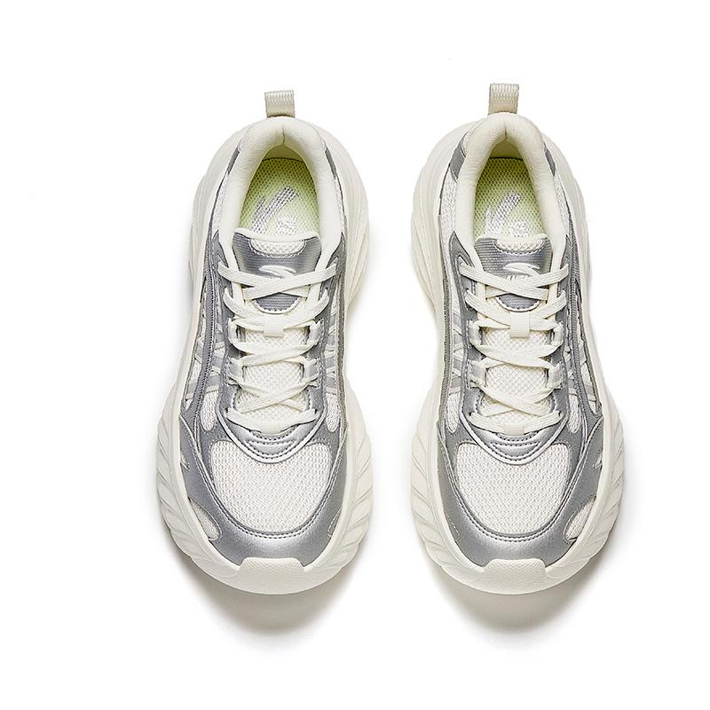 Anta Firework Abrasion Resistant Slip Resistant Abrasion Resistant Slip Resistant Low top Casual Shoes Women's 922538882-1