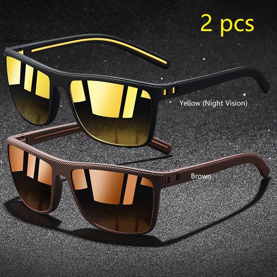 1 Piece Vintage Check Sunglasses UV400 Protection Unisex Fashion Eyewear for Men Women Driving Fishing