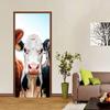 2pcs Cute Cow Wall Stickers Cartoon Animal Stickers Children's Room Bedroom Living Room Decoration Stickers Self Adhesive Remova