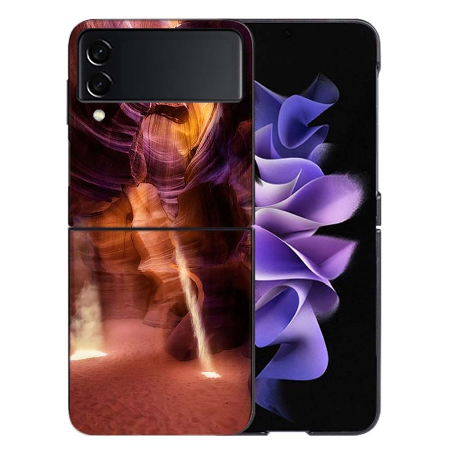 Exploring Utah's Hidden Gems Coque For Samsung Z Flip7 6 Galaxy Case Shockproof Z Flip5 Z Flip3 4 5G Hard Cover Phone TPU PC Ha
