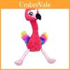 Stimmgesteuerter Flamingo-Plüschtier zum Sprechen und Singen lernen