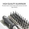 Multifunctional Screwdriver Set For Smartphone Repair Includes Compact Storage Case And Magnetic Bits Anti Loss Design