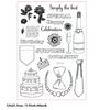 Birthday Celebration Clear Silicone Stamp Scrapbooking Silicone Stamp for Birthday Card Making, Photo Album Decoration