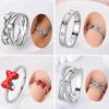 New 925 Silver Rings Zircon Sparkling CZ Rings Rings For Women Original Wedding Fine Jewelry Accessories Gifts