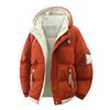 Winter thickened hooded cotton-padded men's jacket warm loose youth flow bread clothes cold-proof cotton-padded jacket
