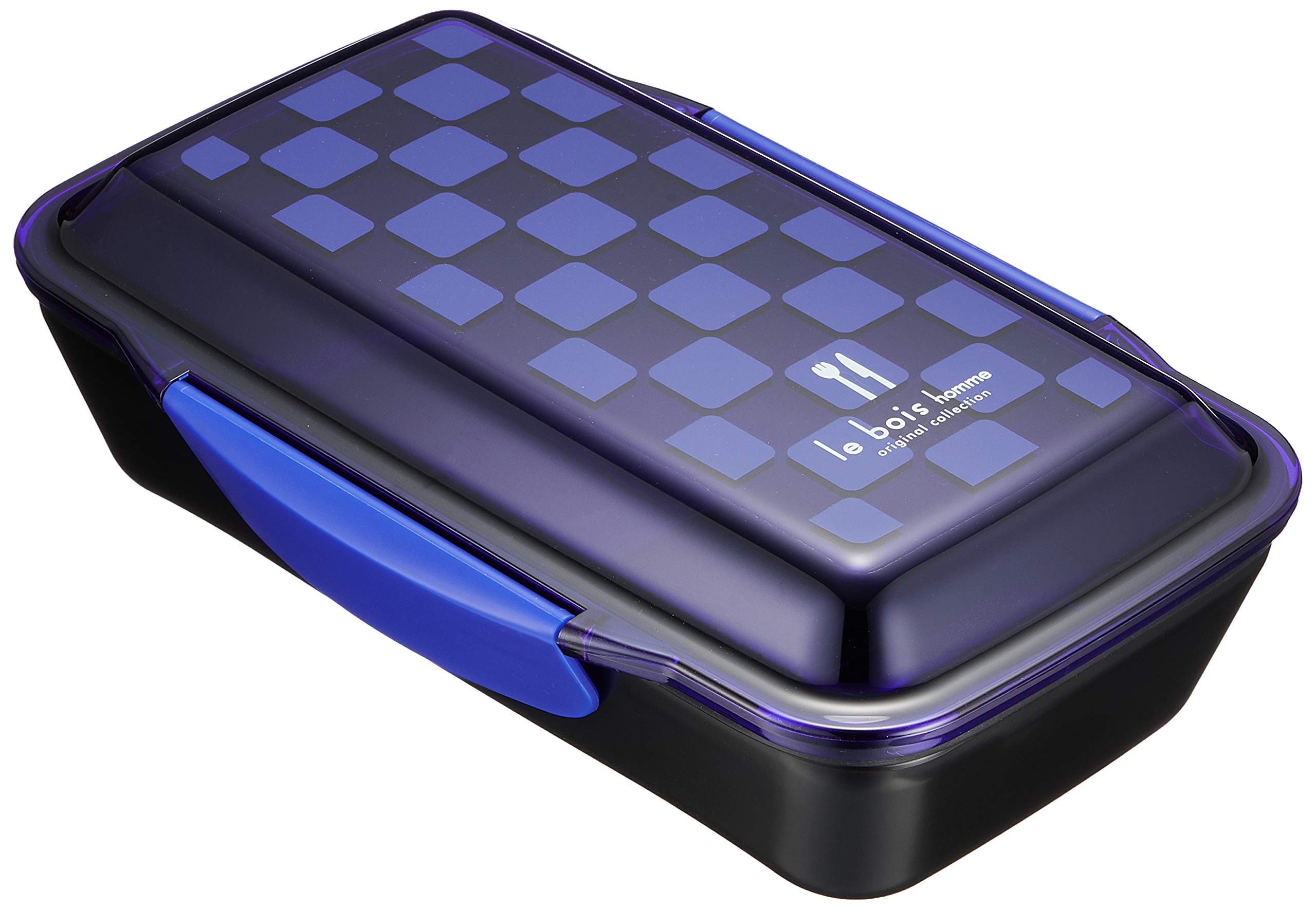 

Komori Resin Bento Le Bois Homme Dome Lunch Made in Japan Box, Box, Blue, 750ml, синий