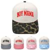 BOY MAMA Three-dimensional Embroidery Color Matching Truck Driver Hat Bao Ma Gift Hat Casual Sunshade Baseball Cap