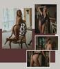 Sensual Lace Open Crotch Lingerie Set - Thong & Garter Jumpsuit