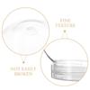 10pcs DIY Snow Globe Water Globe Christmas Plastic Snow Water Globe Kit for Diy Craft Christmas Ball Making Supplies Party Decor