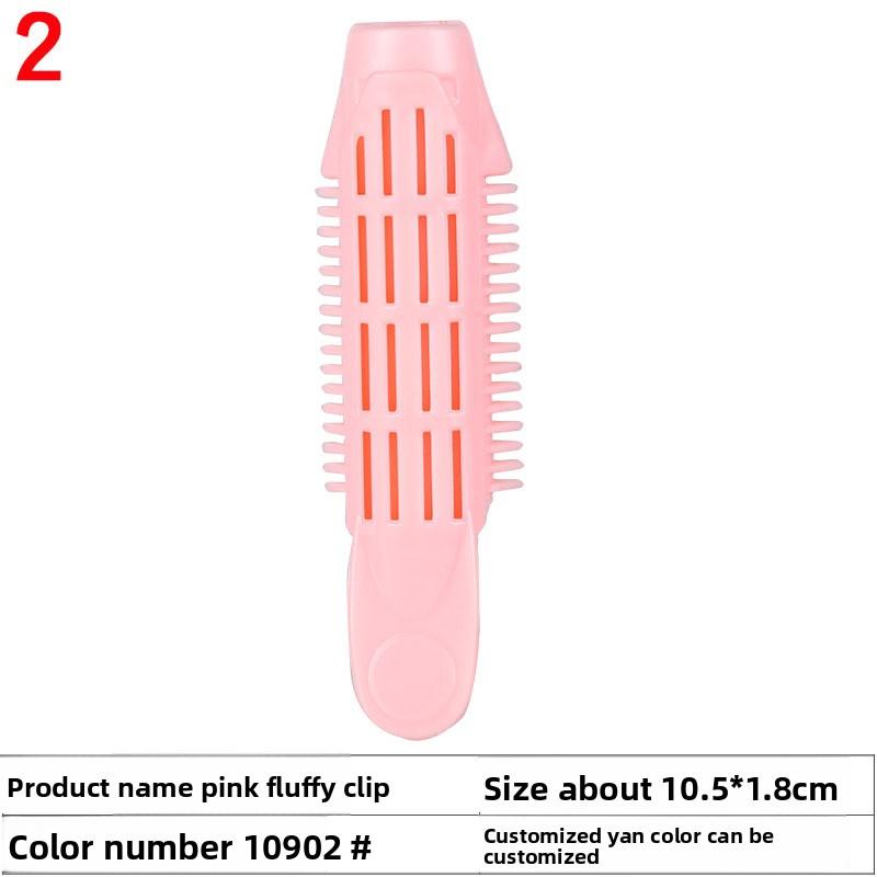 

Объемная заколка для корней волос, заколка для фиксации челки, чудо-накладка для укладки волос WonderTop, заколка для укладки натуральных вьющихся волос розовый