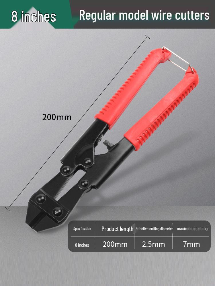 

Heavy Duty Rebar & Wire Cutter Pliers - Labor-Saving, Large Steel & Iron Scissors