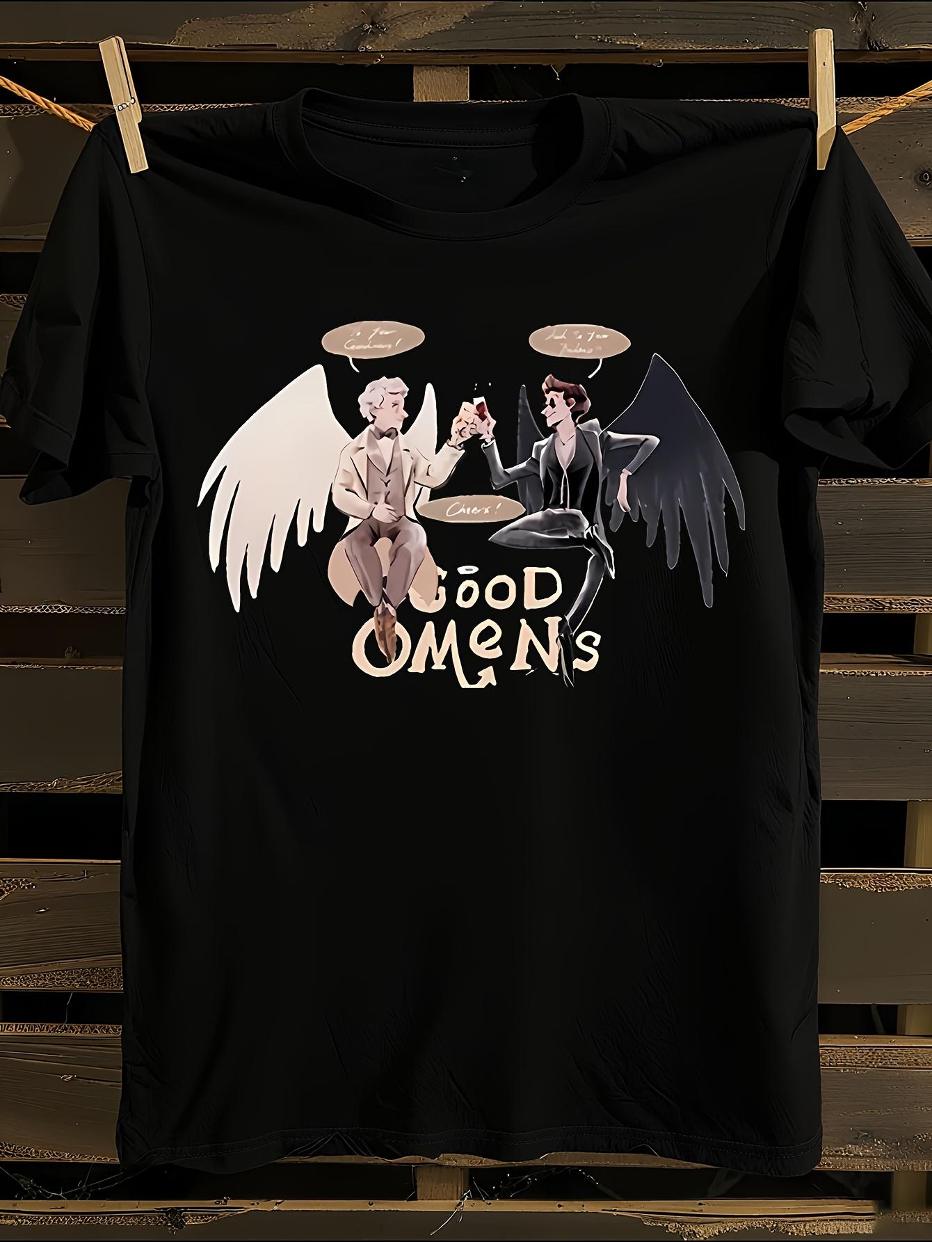 

Good Omens TV Show Graphic T-Shirt M