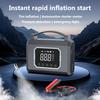 6000mAh 160PSI Air Compressor Tire Inflator Jump Starter Air Compressor 12V Car Jump Starter Engine Air Pump Inflatable Pump
