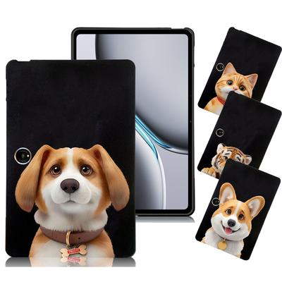 Θήκη Γενικής Προστασίας Μαλακή Μαύρη TPU Κινούμενα Σχέδια Κουτάβι Γάτα Για Oppo Pad Neo/Oppo Pad Air2 Αντικραδασμική Θήκη Θήκες Tablet Για OnePlus Pad Neo/Pad Air 2