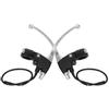 1Pair Electric Bicycle Universal Brake Lever All Aluminum Short Wire Handle Left and Right