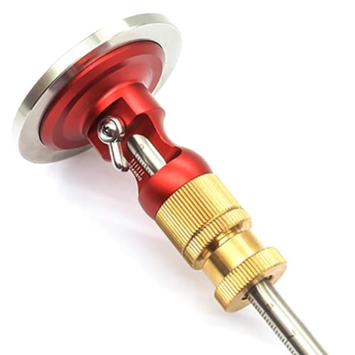 TAMOSH Brass European Style Marking Tool, High-Precision Carpenter Parallel Line Drawer, Tenon Marking Ruler, Durable