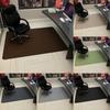 Office Swivel Chair Mat Computer Gaming Chair Carpet Multi Color Bedroom Living Room Office Hardwood Floor Protection Home Decor