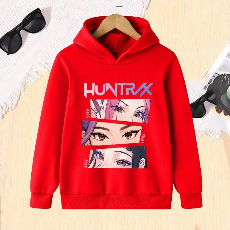 

Kpop Мисливець на демонів Повсякденне Дитяче Худі з Принтом для Дівчаток Хлопчиків Модне Смішне Каваї Флісове Дитяче Худі з Довгим Рукавом 100