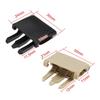 New General Car Dashboard Grille Air Outlet Paddles Suitable for Toyota Air Conditioning Cold Air Outlet ABS Buckle Car Interior