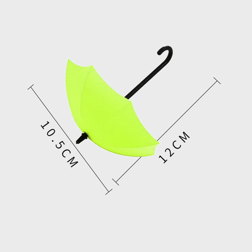 3pcs Self Plastic Umbrella Hook Waterproof Seamless Article Hanger Room Umbrella Holder Tool