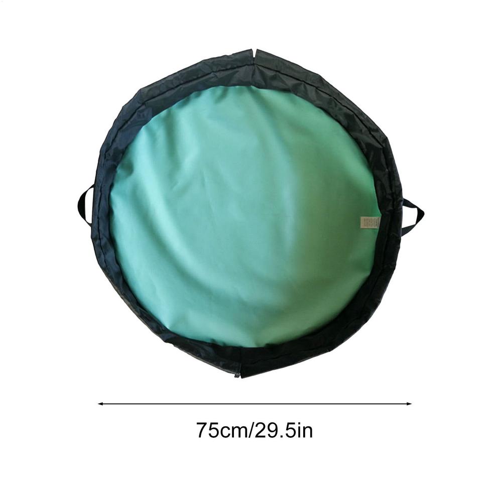 

Waterproof Swimming Wetsuit Change Mat Beach Clothes Changing Carrying Bag With Handle Shoulder Straps for Surfing Kayak синій