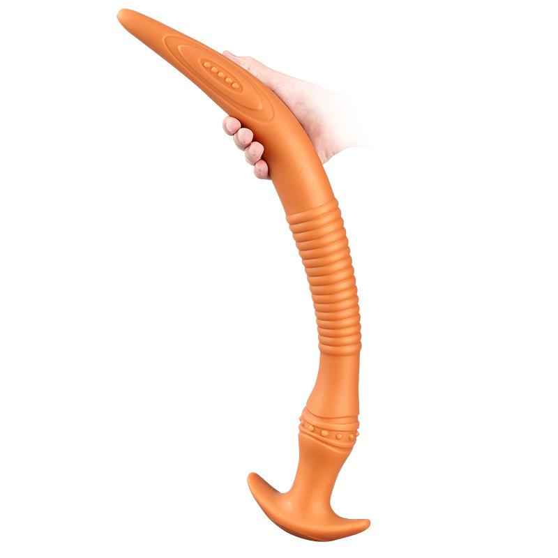 Extra lungo butt plug in silicone morbido dildo giocattoli del sesso fisting strap sul pene realistes cazzo grosso cazzo schiavo sadomaso