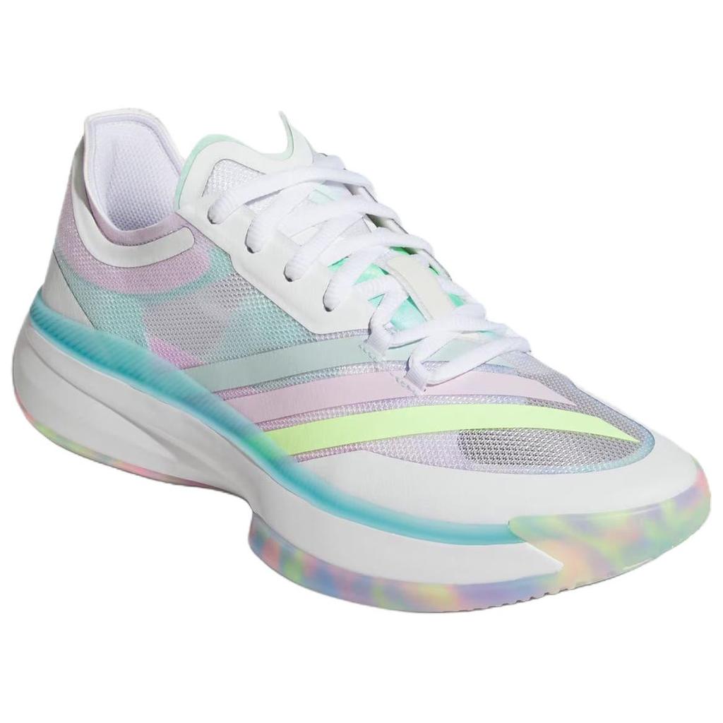 Adidas Adizero Select 3.0 Comfortable Versatile Durable Low-Top Basketball Shoes Unisex Sneakers White Blue JP9421