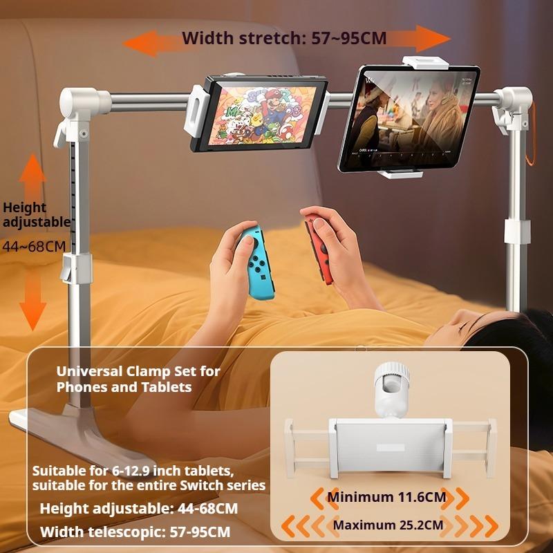 Eary for Switch 2 for Nintendo Stand for Bed Height Adjustable Phone Tablet Holder Foldable Playstand for iPad Pro 4.7-12.9 inch