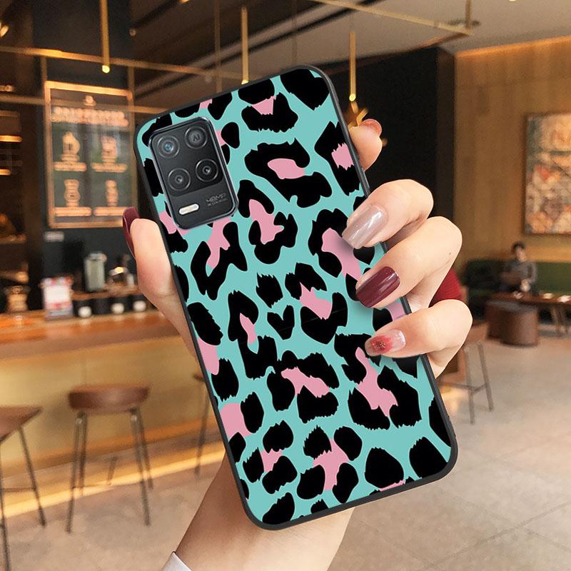 Leopard Phone Case for OPPO Realme GT 2 Pro X2 Pro XT C25S 8 7 6 Pro 6i GT Master C3 C21 C21Y C11 X3 SuperZoom