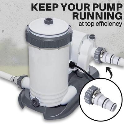 1/2PCS Hose Adapter A W/Collar For Intex ARU Threaded Connection Pumps For Plunger Valve Drain Adapter Swimming Pool Accessories