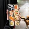 Delicious Sushi Bento Soft Phone Case for iPhone 15 16 17 Pro Max 17Air 16E 14 Plus 13 12 Mini Shockproof Cover Back Shell