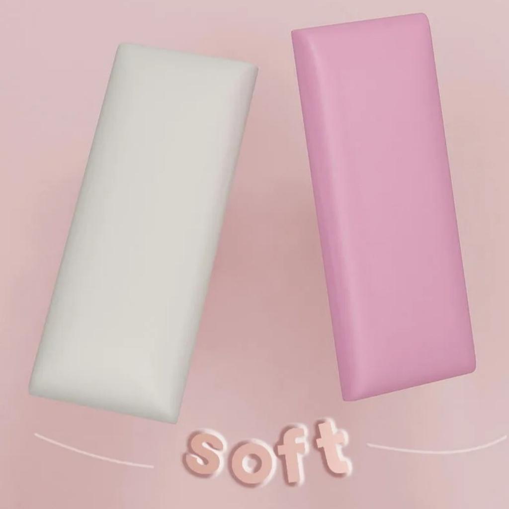 1pc 3D Wall Stickers Thicken Tatami Anti-collision Soft Back Wall Mat Anti-bump Living Room Background Wall Pad Decor
