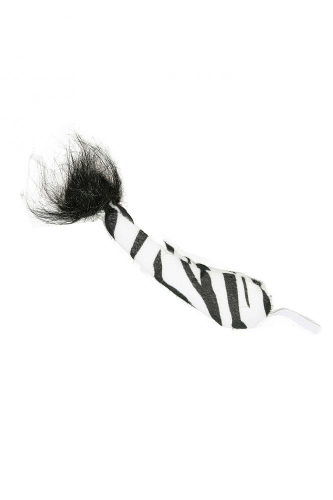 Zebra Headband Ears Tail Zoo Party Costume Set