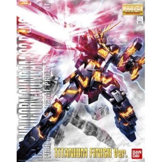 MG Unicorn Gundam Unit 2 Banshee Titanium Finish Suit Gundam 1/100 RX-0 Ver. (Mobile UC)