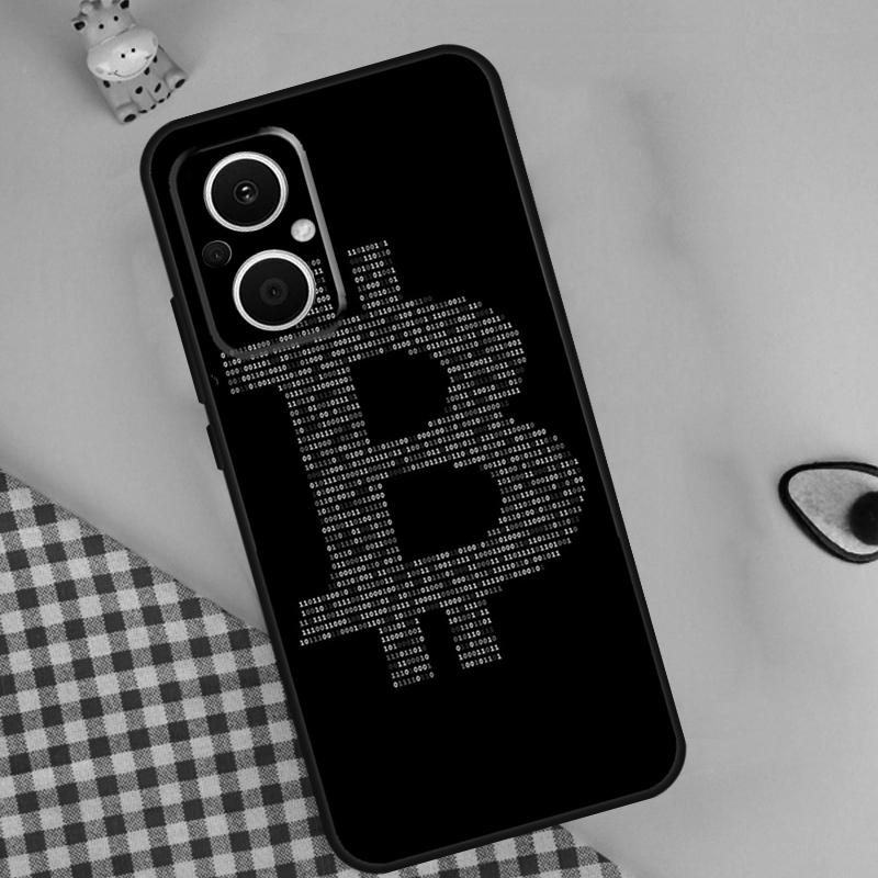 Bitcoin Phone Case For OPPO Reno 12 12F 13 13F 11 8T 7 8 10 Pro OPPO Find X8 X6 Pro X3 X5 Lite Cover
