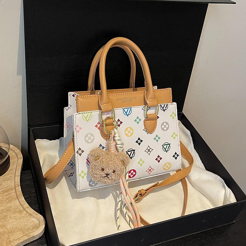 

Новая модная сумка-тоут высокого класса с контрастными цветами, портативная, на плечо, мессенджер, женская сумка