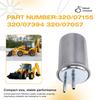 Diesel Fuel Filter Replacement Part Numbers 320/07155 320/07394 320/07057 For JCB 2CX X 4CX Construction Machinery Engines