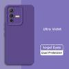 Angel Eyes Square Liquid Silicone Phone Case for VIVO V23 Pro 5G Soft Mobile Cover VIVOV23 V 23 V23Pro 360 Protective Shield Bag