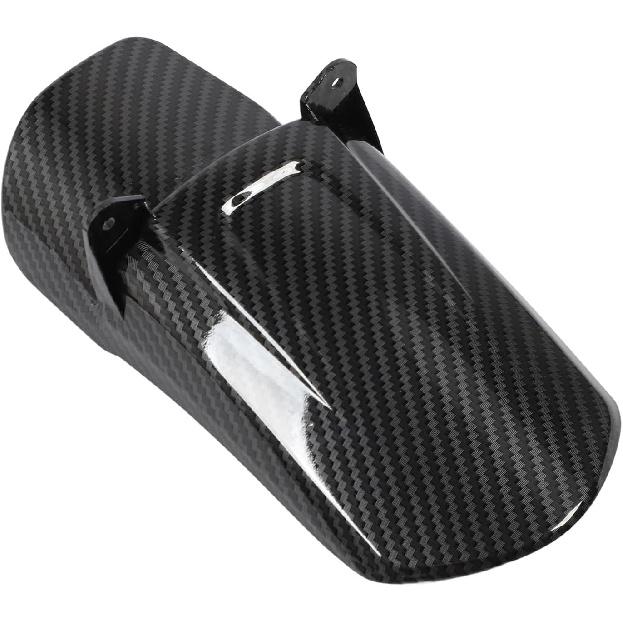 KIMISS Rear Wheel Mudguard for SUR RON Light Bee X, Carbon Fiber Pattern Motorcycle Splash Guard, Tire Splash Proof Replacement