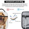 Saggezza della Coda che Scodinzola_ Coltivare lo Spirito del Tuo Cocker Spaniel Borsa Pranzo Termica per Donne Bambini Contenitori per Cibo Pranzo Termico