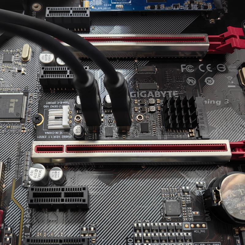 M.2 M Key NVME PCIe to USB 3.1 TYPE C Front Panel Expansion Card 10Gb NGFF M2 NVME to Dual TYPE-E Adapter USB-C Hub Riser for PC